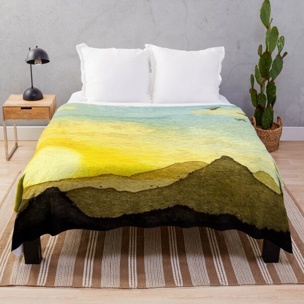 Item preview, Desert Landscape Sunrise designed and sold by WallaceColor.
