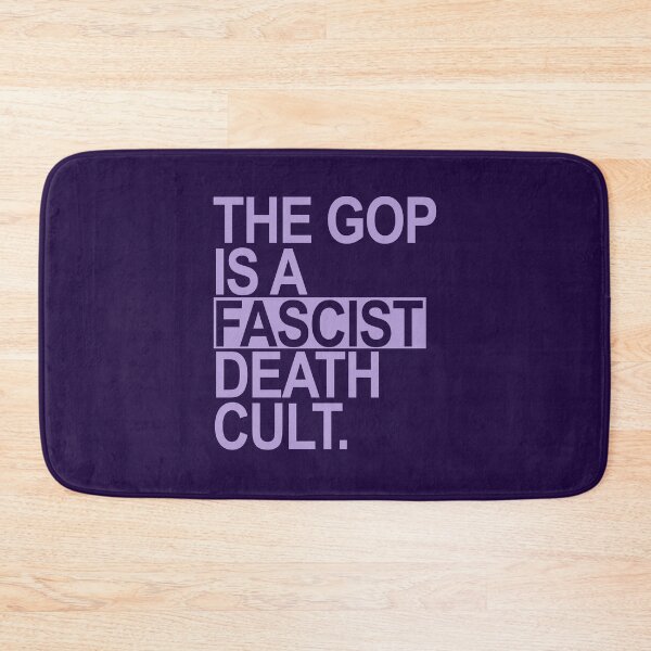 Item preview, The GOP is a FASCIST death cult - lavender designed and sold by Thelittlelord.