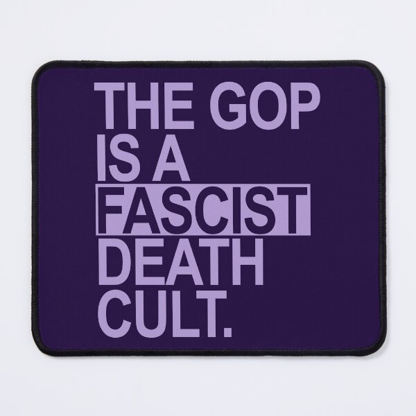 Item preview, The GOP is a FASCIST death cult - lavender designed and sold by Thelittlelord.