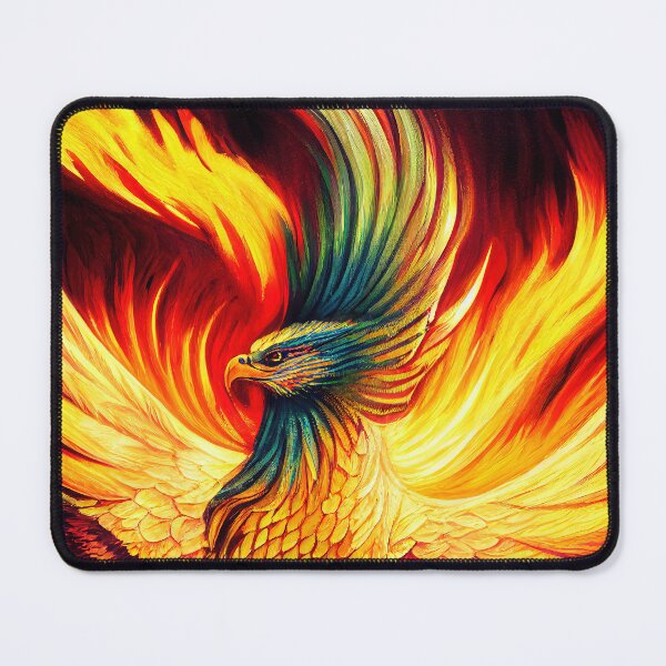 Item preview, Majestic Flaming Eagle designed and sold by ThePurpleMelon.