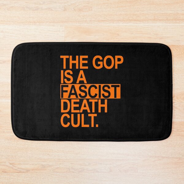 Item preview, The GOP is a FASCIST death cult - orange designed and sold by Thelittlelord.