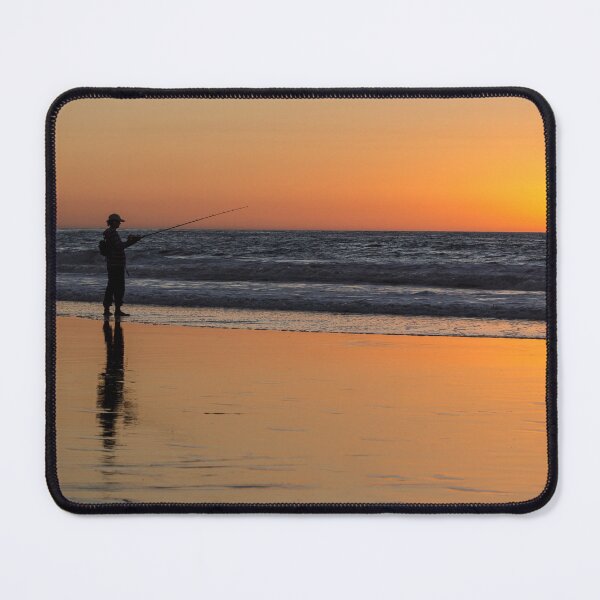Item preview, Beach Fishing At Sunset designed and sold by Tootalled Photography .