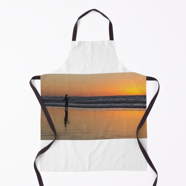 Item preview, Beach Fishing At Sunset designed and sold by Tootalled Photography .
