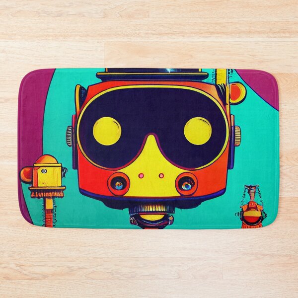 Item preview, Vintage robot toy as hip-hopper designed and sold by Studiowatermars.