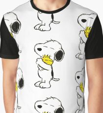 Snoopy and Woodstock Graphic T-Shirt
