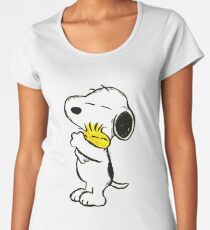 Snoopy and Woodstock Women's Premium T-Shirt