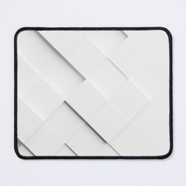 Item preview, Random shifted rotated white cube boxes block background wallpaper designed and sold by UDDesign.