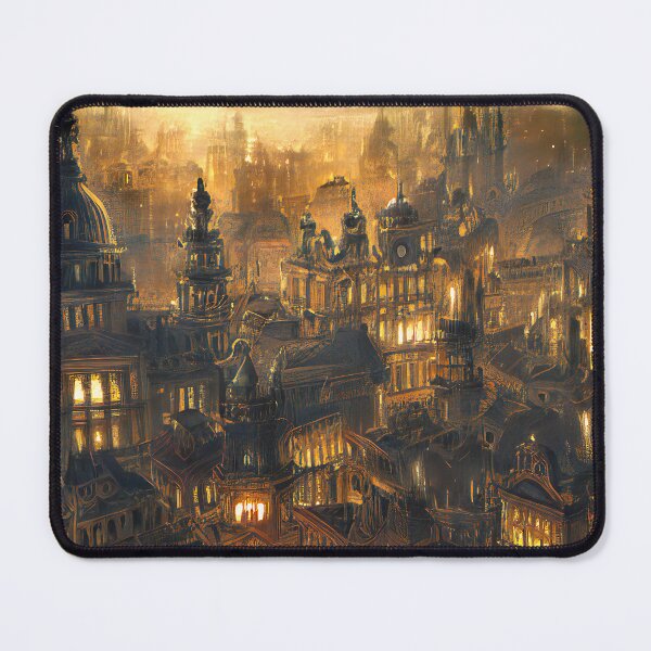 Item preview, City of Nebula Aureum designed and sold by DreamArtVisuals.