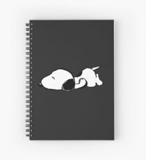 Snoopy sleeping Spiral Notebook
