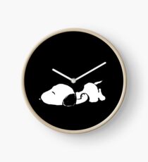 Snoopy sleeping Clock