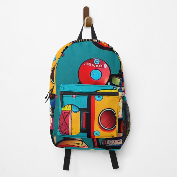 Item preview, Retro Vintage 80's robot toy as a hip-hopper designed and sold by Studiowatermars.