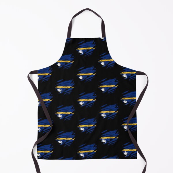 Item preview, Ripped Rip Open Nauru Flag Palm designed and sold by rafaeltto.