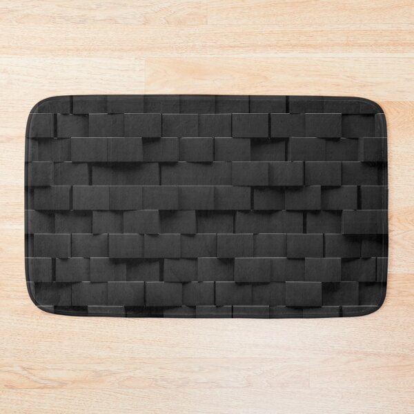 Item preview, Random shifted black cube boxes blocks designed and sold by UDDesign.