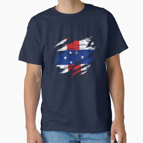Item preview, Ripped Rip Open Netherlands Antilles Flag Palm designed and sold by rafaeltto.