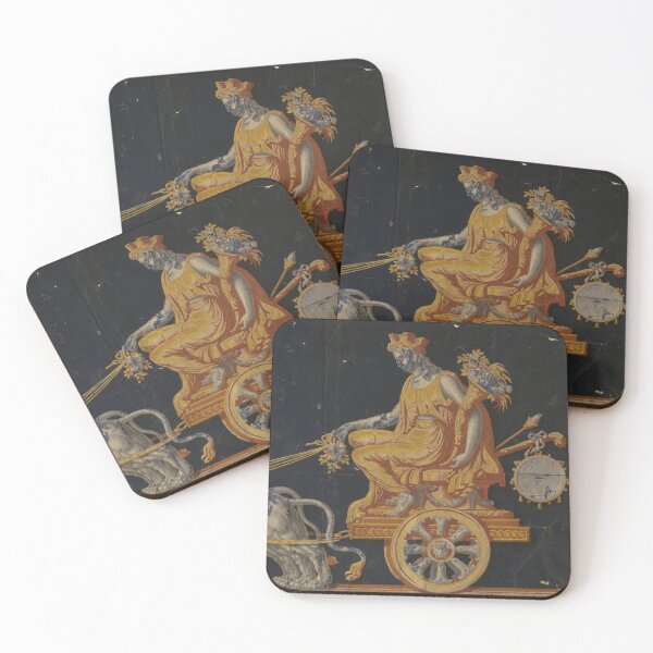 Item preview, Cybele in Chariot with Two Lions Celestial Victorian Print designed and sold by Elizabeth Szkirpan.