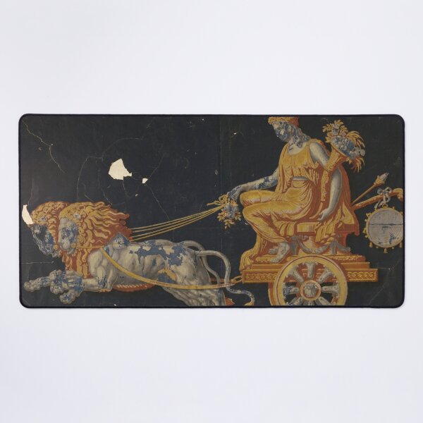 Item preview, Cybele in Chariot with Two Lions Celestial Victorian Print designed and sold by Elizabeth Szkirpan.