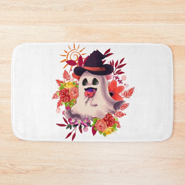 Item preview, Halloween Costume Vintage Floral Ghost Pumpkin Funny Graphic designed and sold by MrJArts.