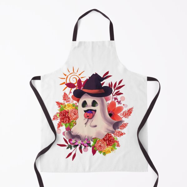 Item preview, Halloween Costume Vintage Floral Ghost Pumpkin Funny Graphic designed and sold by MrJArts.