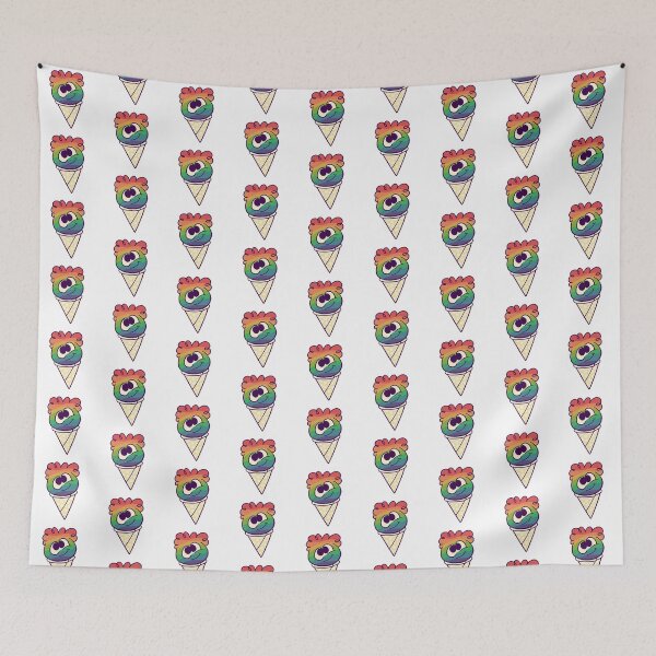 Item preview, Rainbow Puffle Snow Cone designed and sold by Okaylee.