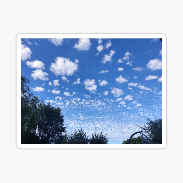 Item preview, Fluffy summer clouds designed and sold by Jamesy-1.