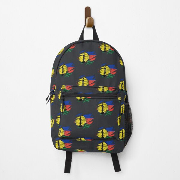 Item preview, Ripped Rip Open New Caledonia Flag Palm designed and sold by rafaeltto.
