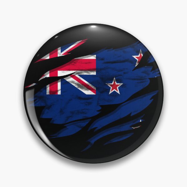 Artikelvorschau, Ripped Rip Open New Zealand Flag Palm entworfen und verkauft von rafaeltto.