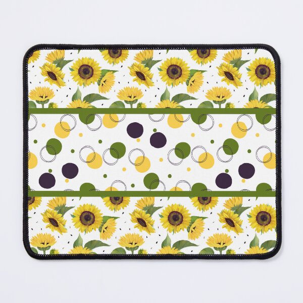 Item preview, Sunflowers and Circles designed and sold by SimplyMe-Plus.