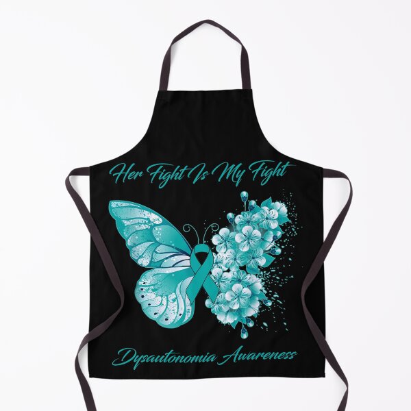 Item preview, Her Fight Is My Fight Dysautonomia Awareness Butterfly Ribbon Gifts designed and sold by Adropine.
