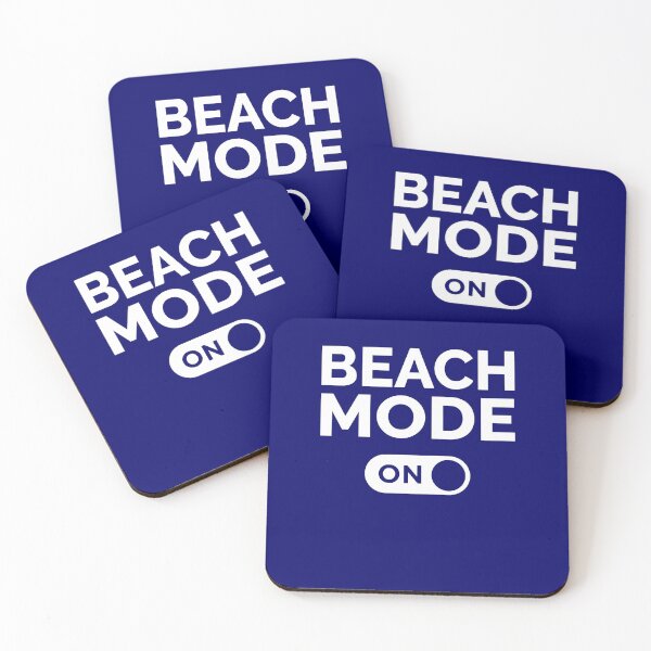 Item preview, Beach Mode On designed and sold by freshLayer.