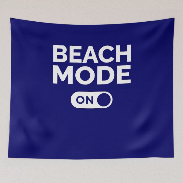 Item preview, Beach Mode On designed and sold by freshLayer.
