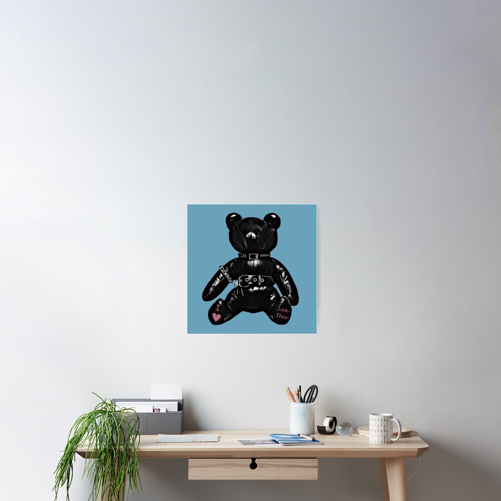 I Heart Leather Poster