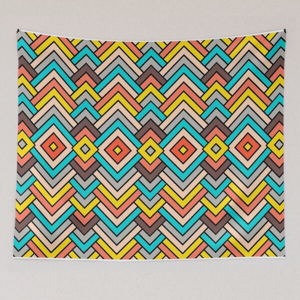 Item preview, Scandinavian Ethnic Aztec Pattern designed and sold by MyArt23.