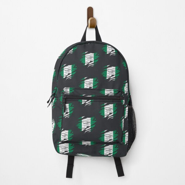 Item preview, Ripped Rip Open Nigeria Flag Palm designed and sold by rafaeltto.