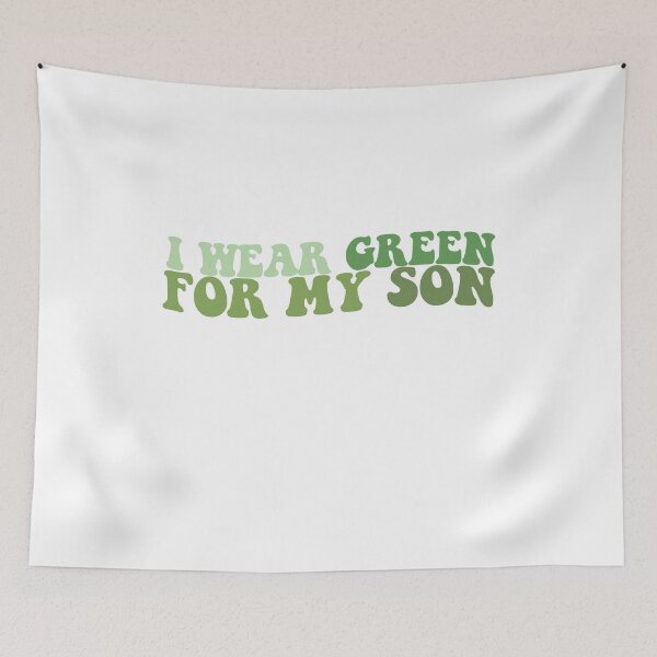 Item preview, I Wear Green For My Son designed and sold by uwart.