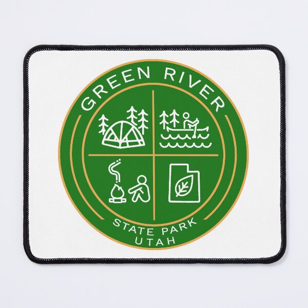 Item preview, Green River State Park Heraldic Logo designed and sold by VanyaKar.
