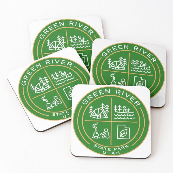 Item preview, Green River State Park Heraldic Logo designed and sold by VanyaKar.
