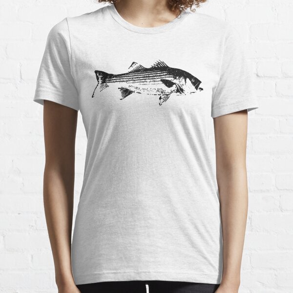 Striped Bass Fishing T-Shirts for Sale