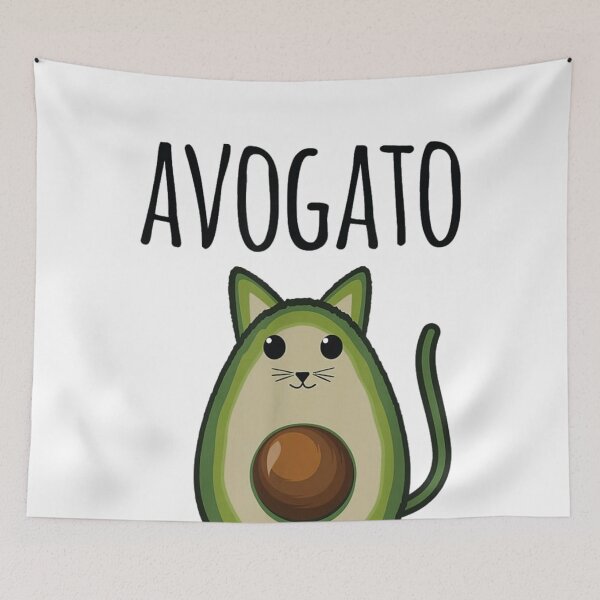 Item preview, Avogato Avocado Cat designed and sold by MAnselm22.