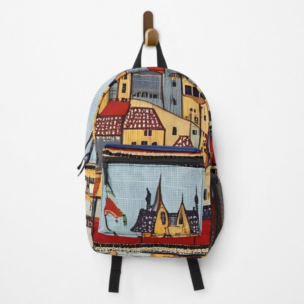 Item preview, Tapestry of Medieval Town designed and sold by IlluminatedPage.