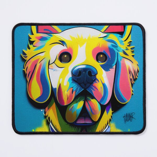 Item preview, Urban Golden Retriever dressed as a hipster designed and sold by Studiowatermars.