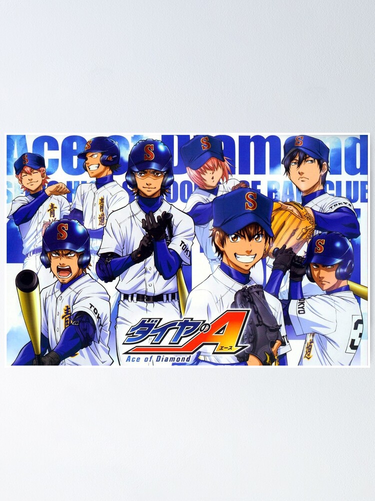 Diamond No Ace Anime Poster for Sale by betty-may