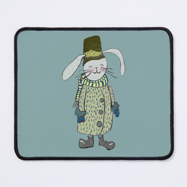 Item preview, Rabbit in Winter Clothes designed and sold by Leah Boulet.