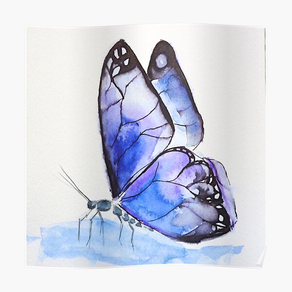 Chalk Hill Blue Poster