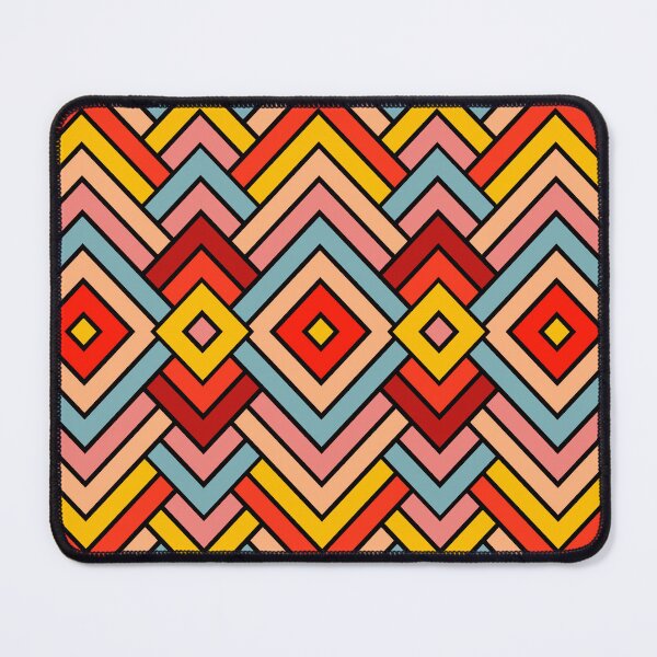 Item preview, Scandinavian Ethnic Aztec Pattern, Red designed and sold by MyArt23.