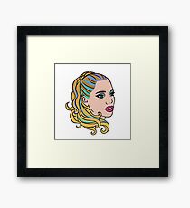Nomi Malone Is Goddess Framed Print