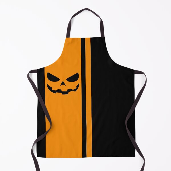 Item preview, Raya Jackolantern naranja espeluznante de Halloween sobre fondo negro designed and sold by podguy.
