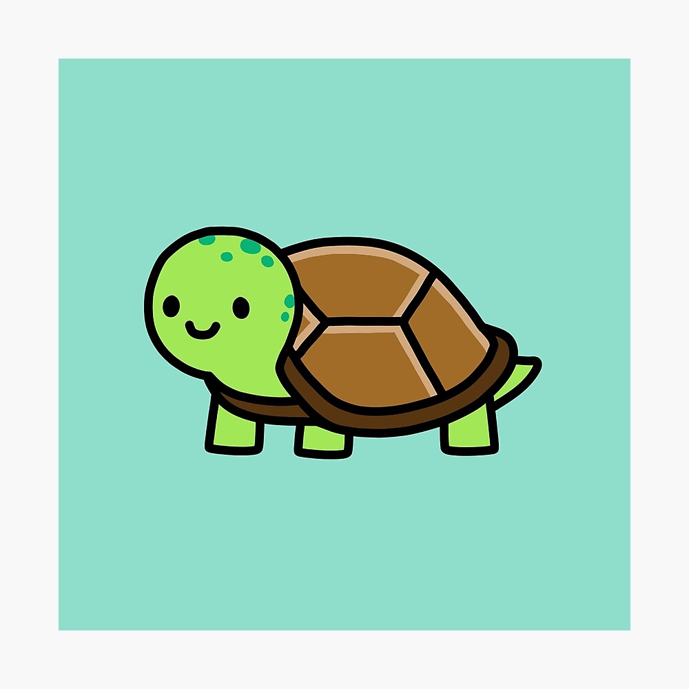 Turtle" Poster for Sale by littlemandyart | Redbubble