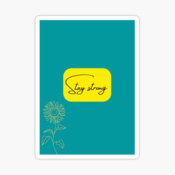 Item preview, Stay Strong designed and sold by LilyBlyth.