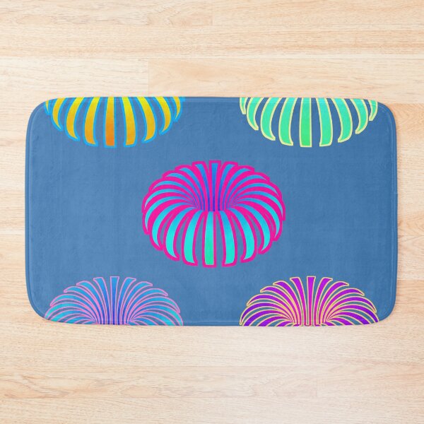 Item preview, Tropical psychedelic optical illusion sticker magnet mix value pack flower rainbow colorful designed and sold by IMNIUM.