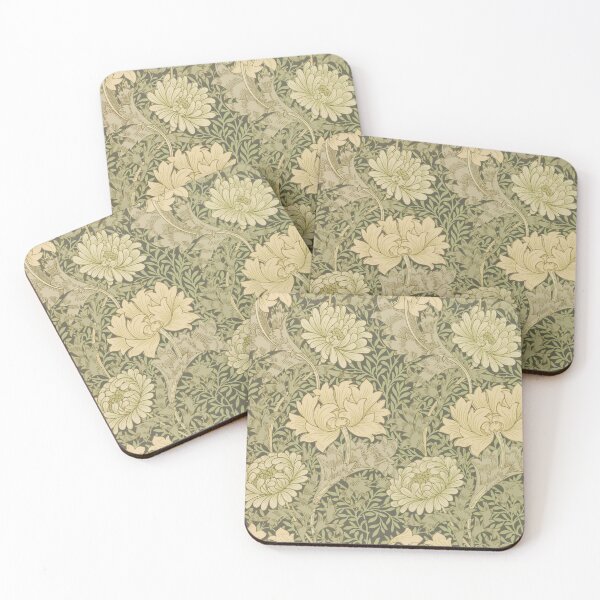 Item preview, William Morris Chrysanthemum Print designed and sold by Elizabeth Szkirpan.